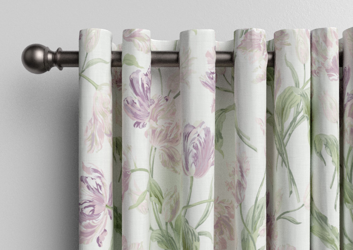 Laura Ashley Gosford, Grape - Made to Measure Curtains - Image 12